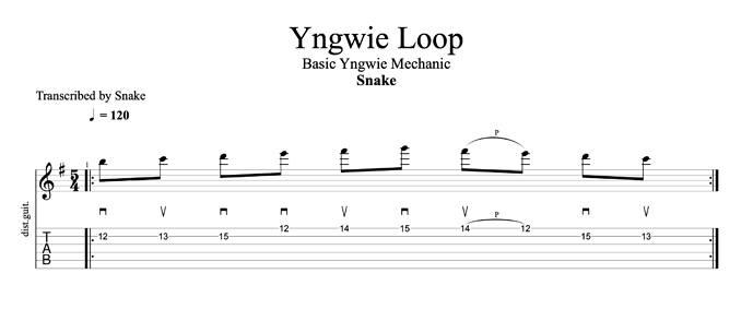 Yngwie Loop - Fundamental Mechanic#1