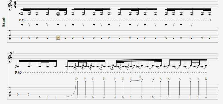 Meshuggah Bleed pattern Playing Technique The Cracking the