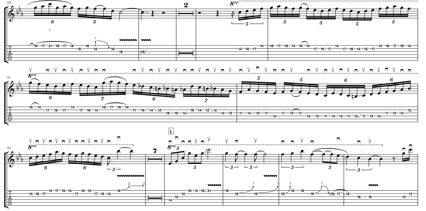 Playing God – Polyphia Sheet music for Drum group (Solo)